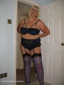 British BBW housewife Chrissy UK striptease