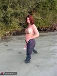 Angel Eyes. Playing in the Water in my Jeans Free Pic 9
