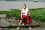 Grandma Libby. Red Skirt Free Pic 3