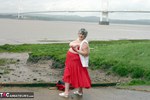 Grandma Libby. Red Skirt Free Pic 10