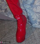 Moonaynjl. Red Leather Free Pic 15