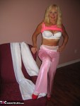 Ruth. Shiny Pink Trousers Free Pic 10