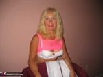 Ruth. Shiny Pink Trousers Free Pic 20