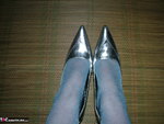 ValGasmic Exposed. Blue Stockings Free Pic 7