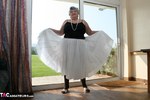 Grandma Libby. Prestatyn White Skirt Free Pic 2