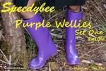 SpeedyBee. Purple Wellies Free Pic 1