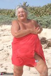 Grandma Libby. Red Towel Free Pic 1