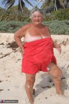 Grandma Libby. Red Towel Free Pic 3