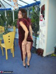 Jolanda. Crushed Velvet Dress Free Pic 3