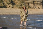 SpeedyBee. Fur Coat On The Beach Free Pic 20