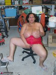 Curvy Baby Girl. Posing out in the garage Free Pic 6