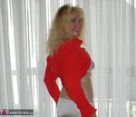 Ruth. Red and White Lace BJ Free Pic 9