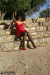 German Isabel. Me in Red Outside Free Pic 3