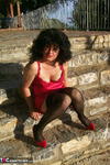 German Isabel. Me in Red Outside Free Pic 9