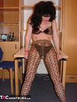 German Isabel. Leopard Tights Free Pic 5