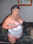 Grandma Libby. Busty in a basque Free Pic 17
