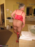 Girdle Goddess. Sexy In Red Free Pic 7