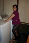 TrishaRene. Tights & Boots On The Dryer Free Pic 1