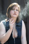 TrishaRene. Smoking Outdoors Pt1 Free Pic 10