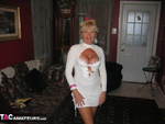 Ruth. My White Dress & Tan Free Pic 1
