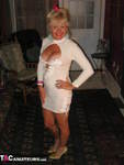 Ruth. My White Dress & Tan Free Pic 9
