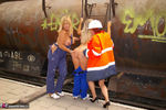 Nude Chrissy. The Old Railway Station Pt3 Free Pic 17