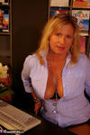Nude Chrissy. Working In The Travel Agents Free Pic 9