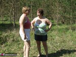 Kinky Carol. With CurvyClaire in the forest 2 Free Pic 2