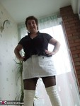 Kinky Carol. White Thigh Boots & Mini Free Pic 5