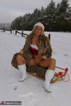 Nude Chrissy. Nude In The Snow Free Pic 6