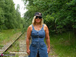 Nude Chrissy. On The Tracks Free Pic 5