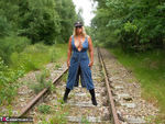 Nude Chrissy. On The Tracks Free Pic 12