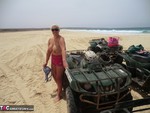 Barby. Quad Bikes Topless In Cape Verde Free Pic 3