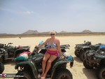 Barby. Quad Bikes Topless In Cape Verde Free Pic 5
