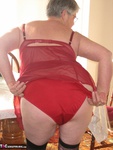 Girdle Goddess. Red Sexy Lingerie Free Pic 7
