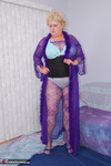 Fanny. Purple Body Stocking Free Pic 7
