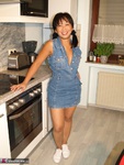Asian Deepthroat. Sexy Asian Bitch in Jeans Dress Free Pic 1