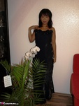 Asian Deepthroat. Melissa in a cocktail dress Free Pic 2