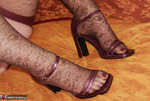 Fanny. Brown Lacy Stockings Free Pic 18
