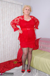 Fanny. Red Top & Nylons Free Pic 1
