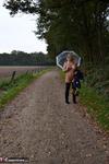 Nude Chrissy. Walking Nude In The Rain Free Pic 10