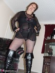 Kinky Carol. Black Thigh Boots Free Pic 6
