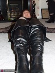 Kinky Carol. Black Thigh Boots Free Pic 11