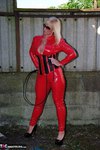 Melody. PVC Cat Suit & Whip Free Pic 10