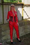 Melody. PVC Cat Suit & Whip Free Pic 12