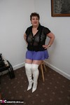 Kinky Carol. White Thigh Boots Pt1 Free Pic 2