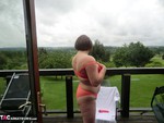 Barby. Barby's Balcony Wank Free Pic 1