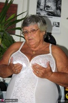 Grandma Libby. White Corsellete Free Pic 3