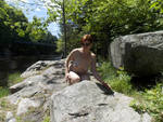 NudeNikki. Naked By The River Free Pic 15