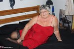 Grandma Libby. Red Dress Free Pic 1